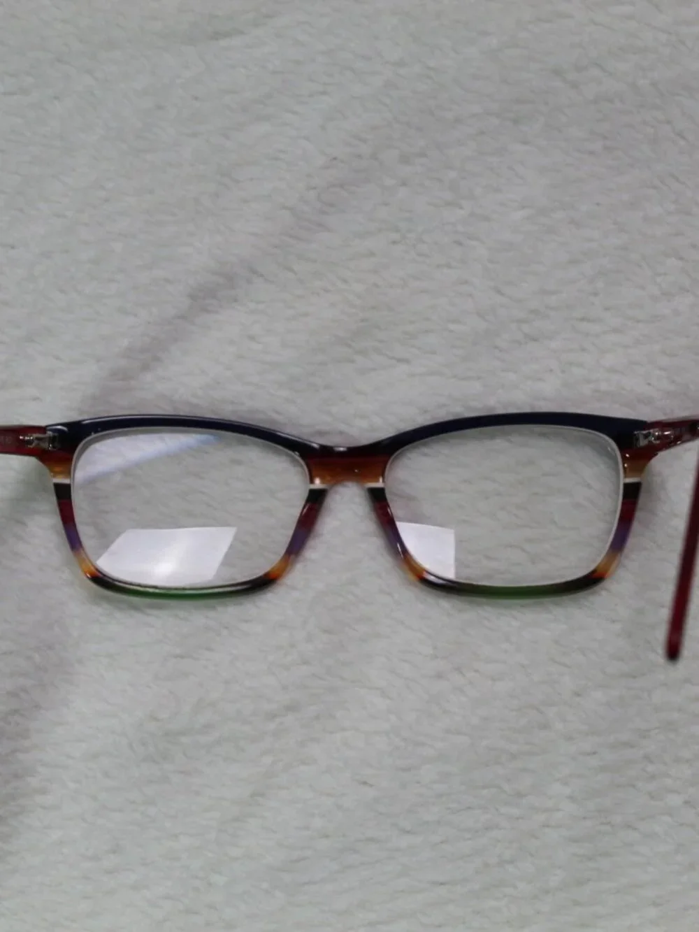 Marie Claire Stripe Red 6220 Eyeglasses 53-16-142 - FRAMES ONLY